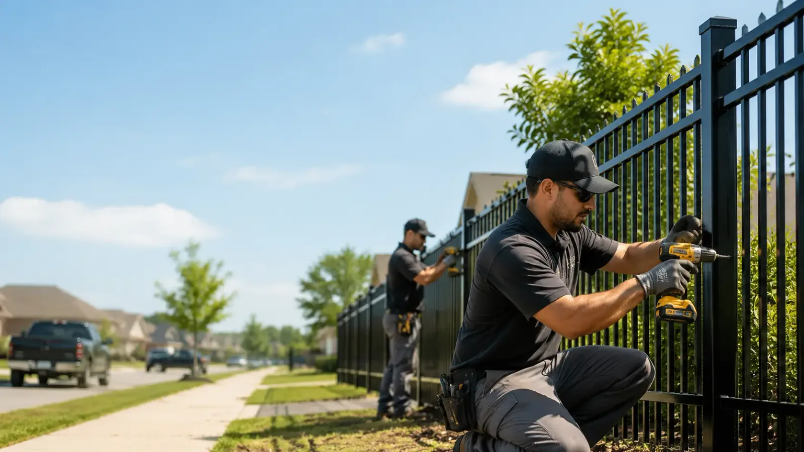 Metal Fence Installation in Groveland, MA
